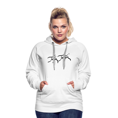 08.11.23 Taijn Torijn "Blacktip Reef Sharks - Bora Bora" - DAMEN Premium Hoodie - Mint - weiß