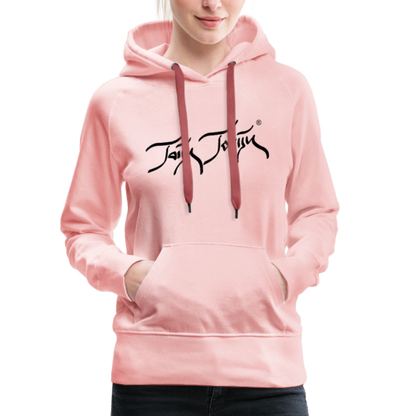 08.11.23 Taijn Torijn "Blacktip Reef Sharks - Bora Bora" - DAMEN Premium Hoodie - Mint - Kristallrosa