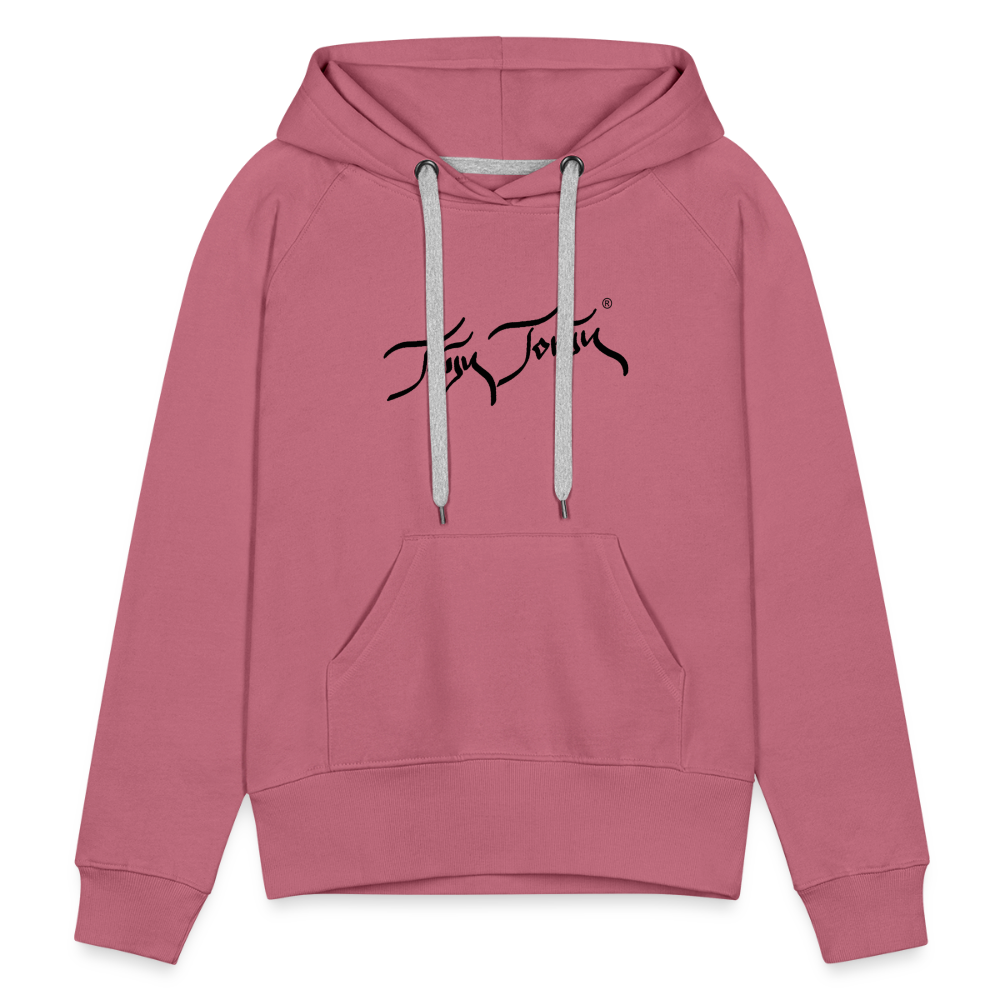 08.11.23 Taijn Torijn "Blacktip Reef Sharks - Bora Bora" - DAMEN Premium Hoodie - Mint - Malve