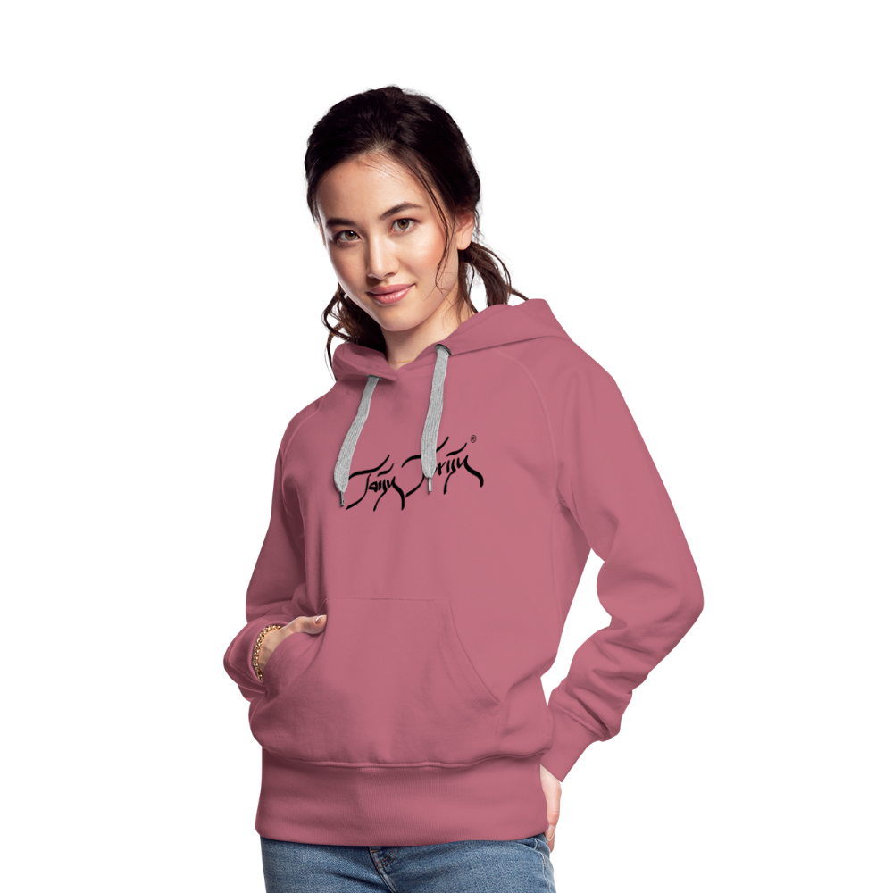 08.11.23 Taijn Torijn "Blacktip Reef Sharks - Bora Bora" - DAMEN Premium Hoodie - Mint - Malve