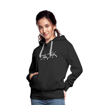 08.11.23 Taijn Torijn "Blacktip Reef Sharks - Bora Bora" - DAMEN Premium Hoodie Purple - Schwarz