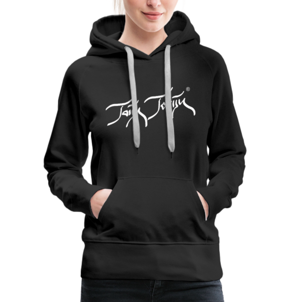 08.11.23 Taijn Torijn "Blacktip Reef Sharks - Bora Bora" - DAMEN Premium Hoodie Purple - Schwarz