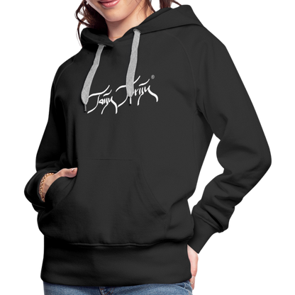 08.11.23 Taijn Torijn "Blacktip Reef Sharks - Bora Bora" - DAMEN Premium Hoodie Purple - Schwarz