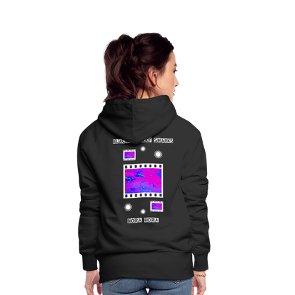 08.11.23 Taijn Torijn "Blacktip Reef Sharks - Bora Bora" - DAMEN Premium Hoodie Purple - Schwarz