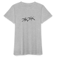 08.11.23 Taijn Torijn - "Taijn Torijn" - DAMEN Bio-T-Shirt WHITE - Grau meliert
