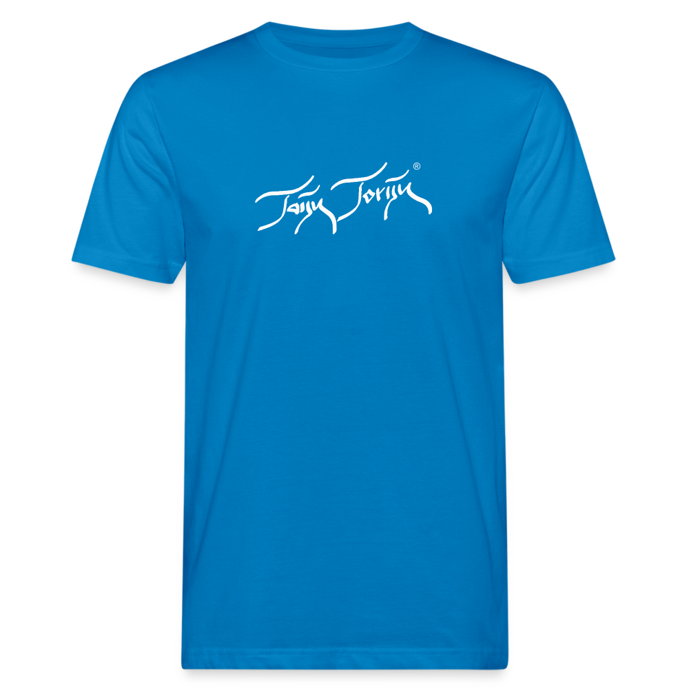 08.11.23 TaijnTorijn - Surfer - O´ahu - Herren Bio T-Shirt - verschiedene Farben - Pfauenblau