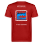 08.11.23 TaijnTorijn - Surfer - O´ahu - Herren Bio T-Shirt - verschiedene Farben - Dunkelrot