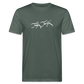 08.11.23 TaijnTorijn - Surfer - O´ahu - Herren Bio T-Shirt - verschiedene Farben - Graugrün