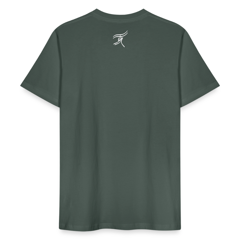 08.11.23 Taijn Torijn - "Taijn Torijn" - HERREN Bio-T-Shirt WHITE - Graugrün