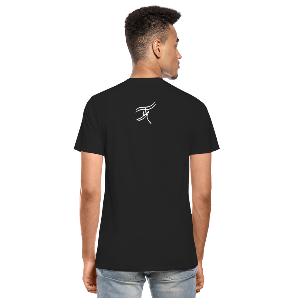 03.07.24 TaijnTorijn - Taijn Torijn Signature" - Herren Bio T-Shirt - Dunkle Farben - Schwarz