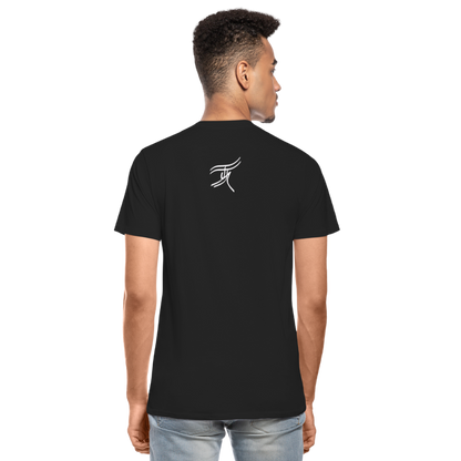 03.07.24 TaijnTorijn - Taijn Torijn Signature" - Herren Bio T-Shirt - Dunkle Farben - Schwarz