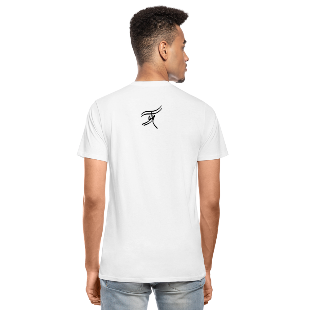 03.07.24 TaijnTorijn - Taijn Torijn Signature" - Herren Bio T-Shirt - Weiß - Weiß