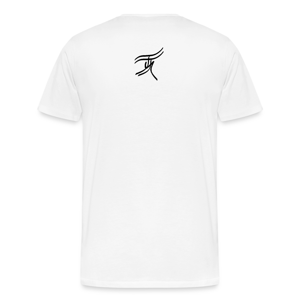 03.07.24 TaijnTorijn - Taijn Torijn Signature" - Herren Bio T-Shirt - Weiß - Weiß