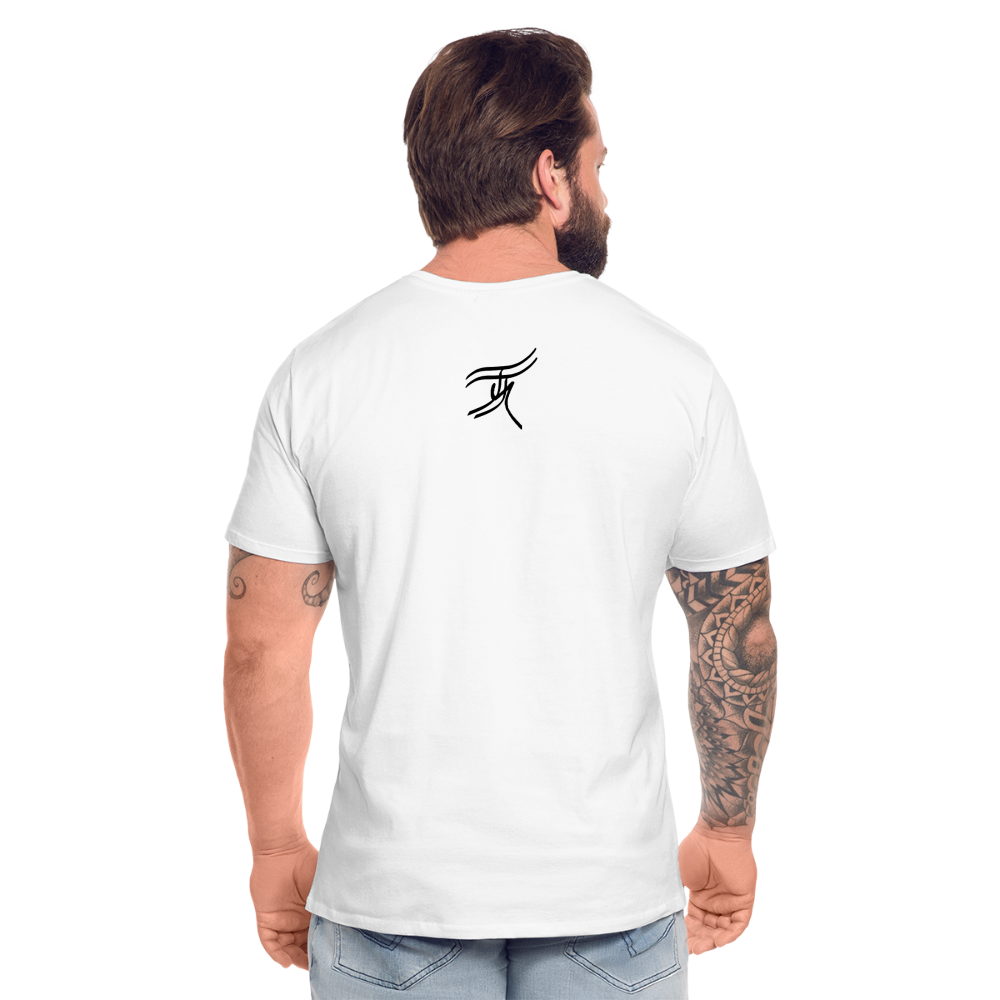 03.07.24 TaijnTorijn - Taijn Torijn Signature" - Herren Bio T-Shirt - Weiß - Weiß