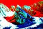 "Mountain Giant - Dolomites" - - - OPEN EDITION - - - Leinwand