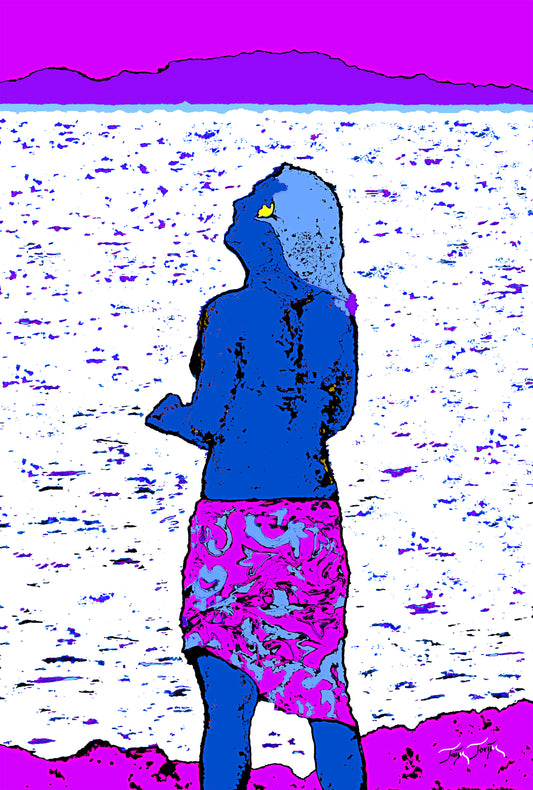 "Polynesian Woman - Bora Bora" - - - OPEN EDITION - - - Canvas