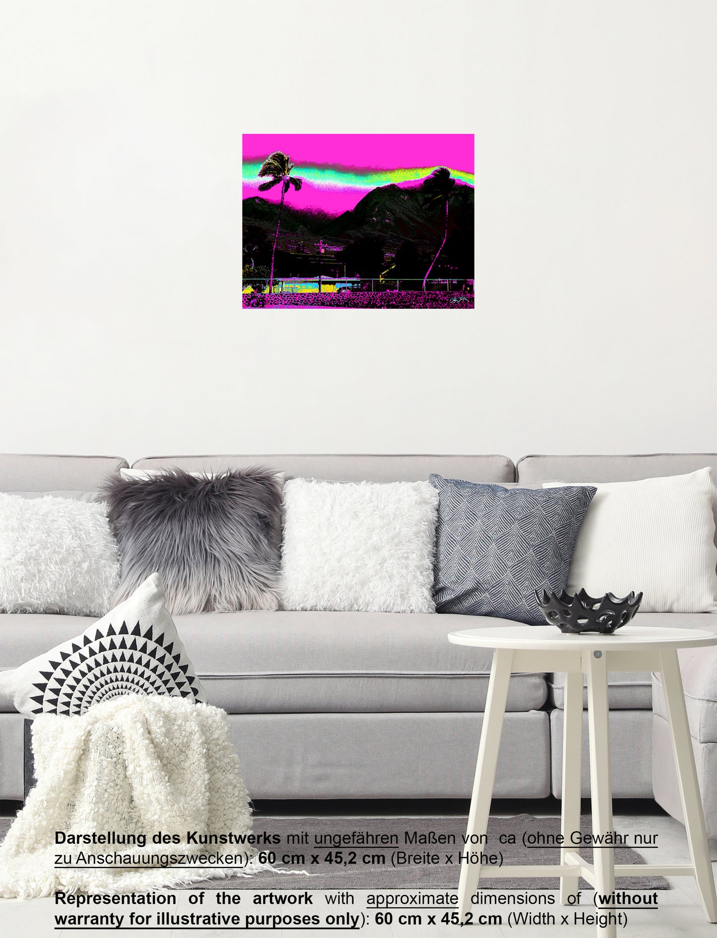 "Misty Mountain Beach House - Maui" --- OPEN EDITION --- Canvas