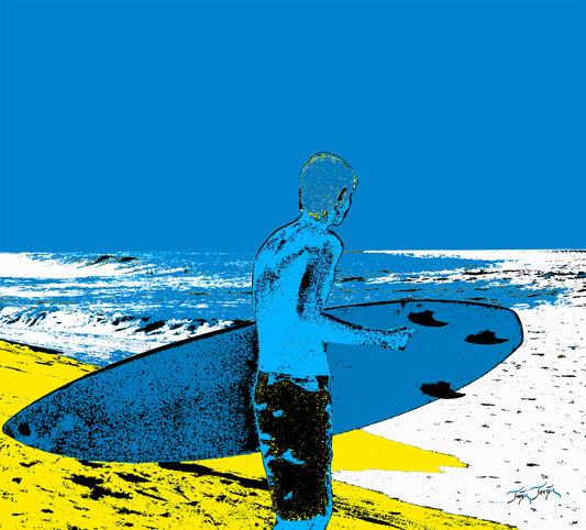 "Surf Buddy - North Shore O´ahu" - - - OPEN EDITION - - - Leinwand